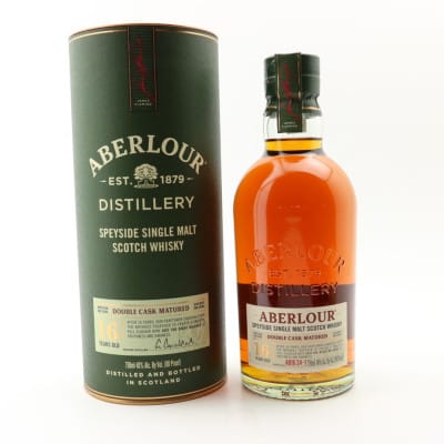 Aberlour Double Cask Matured 16 Year Old, American Oak & Sherry Oak Cask, Batch No. AB16 24-1, 40%, 75cl whisky bottle
