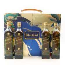 JOHNNIE WALKER BLUE LABEL PILGRAMAGE OF THE MYTHIC BEASTS 4 X 20CL