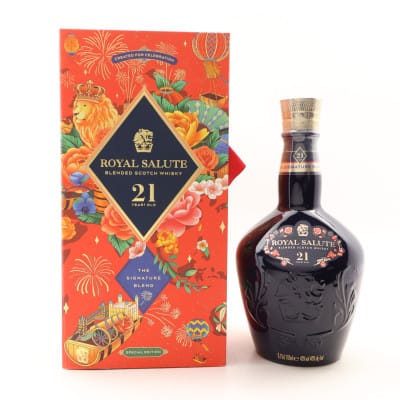Chivas Royal Salute 21 Year Old Signature Blend Lunar New Year Yunshu Li Edition
