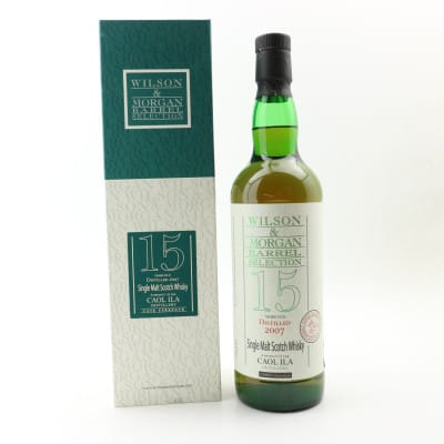 Caol Ila Barrel Selection 15 Year Old, Sherry Cask, 2007, Wilson & Morgan, 55.5% whisky bottle