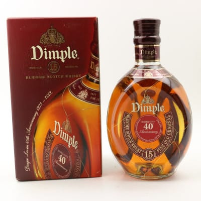 Haig’s Dimple 15 Year Old Diageo Leven 40th Anniversary Bottling