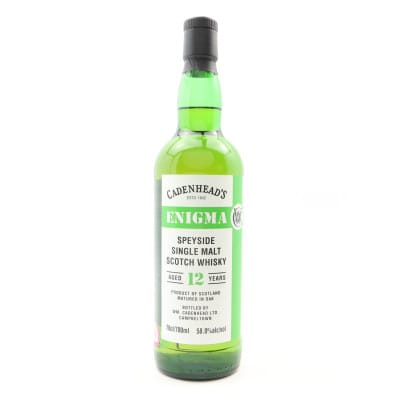 Cadenhead’s 2012 12 Year Old Speyside Single Malt Enigma