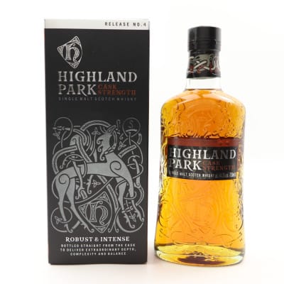 Highland Park Cask Strength, Release No. 4, 2023, 63.3% whisky bottle
