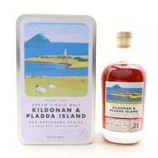 ARRAN 21 YEAR OLD EXPLORERS SERIES VOLUME THREE KILDONAN PLADDA ISLAND
