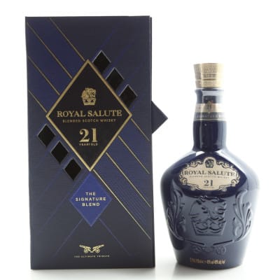 Chivas Royal Salute 21 Year Old Sapphire Flagon