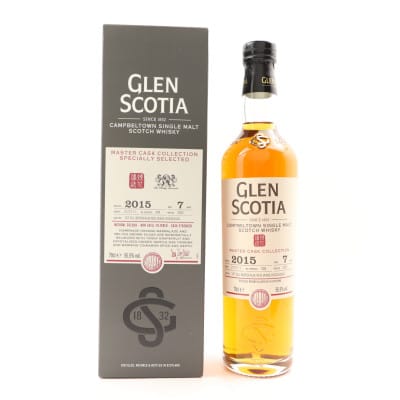 Glen Scotia Master Cask Collection 7 Year Old, 2022, 55.5% whisky bottle