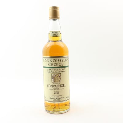 Convalmore 1981 Connoisseurs Choice