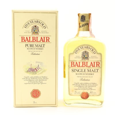 Balblair 5 Year Old Circa 1980’s 75cl