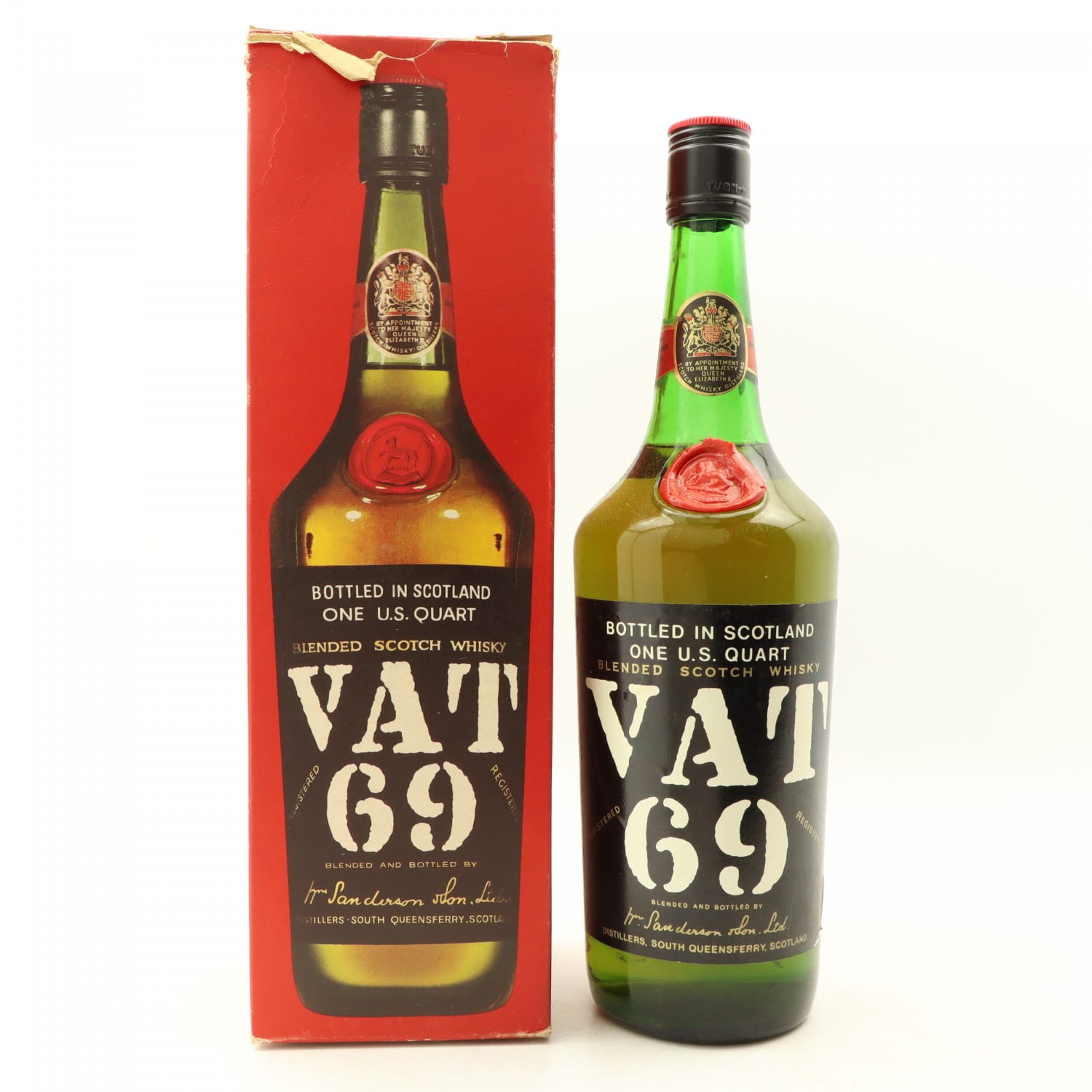 Vat 69 1 U.S. Quart The 150th Auction Scotch Whisky Auctions