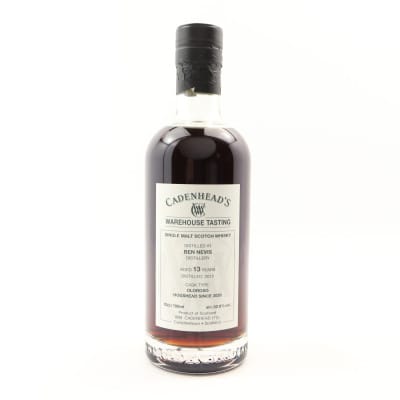 Ben Nevis 2012 13 Year Old Cadenhead’s Warehouse Tasting