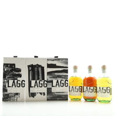 Lagg Inaugural Release 2022 Batch #1-3 3 x 70cl