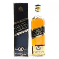 JOHNNIE WALKER 12 YEAR OLD BLACK LABEL 75CL