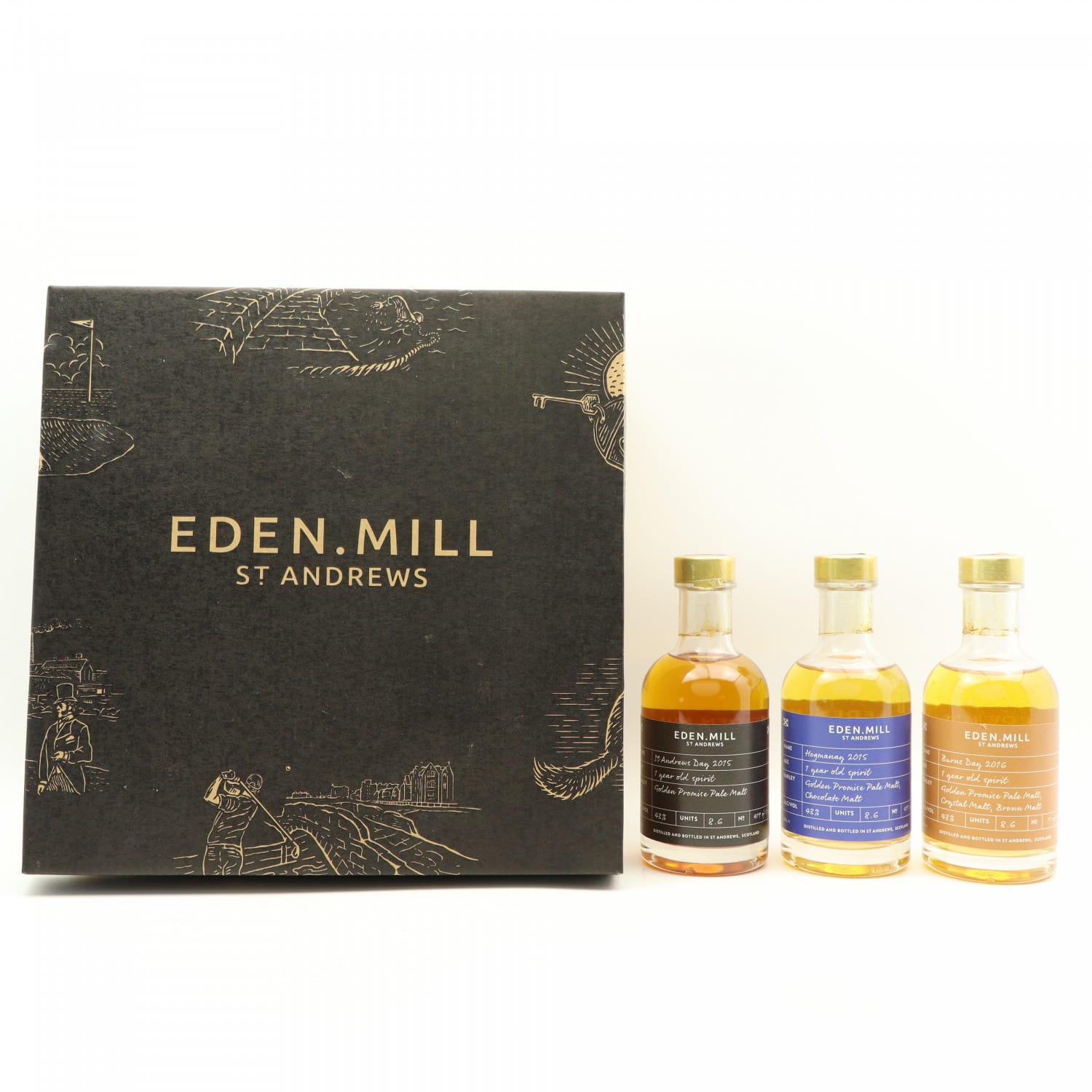 Eden Mill St.Andrews 3 x 50cl The 143rd Auction Scotch Whisky Auctions
