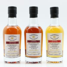KNOCKDHU 2013 12 YEAR OLD INVERGORDON 2007 18 YEAR OLD  GLENFARCLAS 2012 12 YEAR OLD CADENHEADS 3 X 20CL