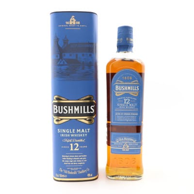 Bushmills 12 Year Old, Bourbon & Sherry & Marsala Cask, 40% whisky bottle