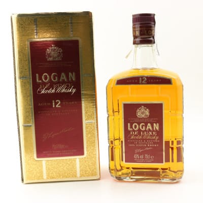 Logan De Luxe 12 Year Old, 43%, 70cl whisky bottle