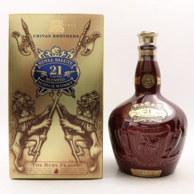 Chivas Royal Salute 21 Year Old Ruby Flagon 1L
