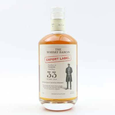 Tormore 1988 33 Year Old The Whisky Baron Export Label