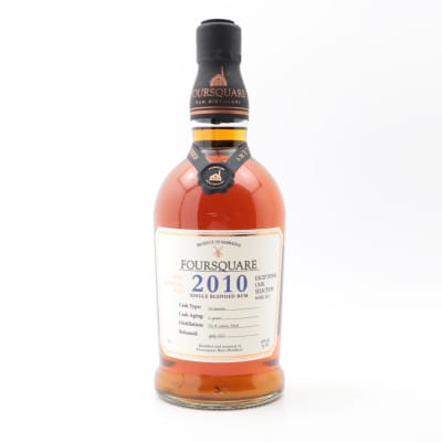 Foursquare 2010 12 Year Old Single Blended Rum Exceptional Cask Selection Mark XXI