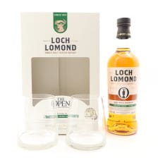 Loch Lomond Chianti Wine Cask The Open Course Collection Royal Portrush Glasses Set