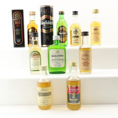 Assorted Single Malts and Blended Minis 9 x 5cl