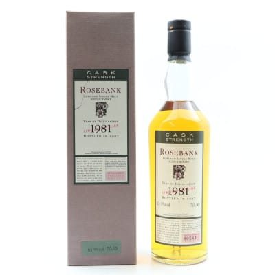 Flora & Fauna Rosebank 1981 Cask Strength