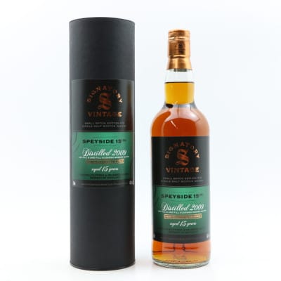 Speyside (M) 2009 15 Year Old Signatory Small Batch Edition #19
