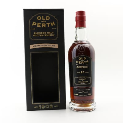 Old Perth Macallan & Highland Park 21 Year Old