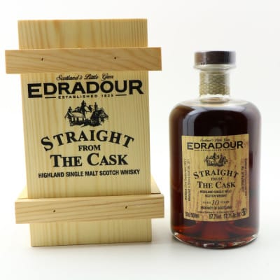 Edradour Straight From The Cask 2011 10 Year Old Single Cask #371 50cl