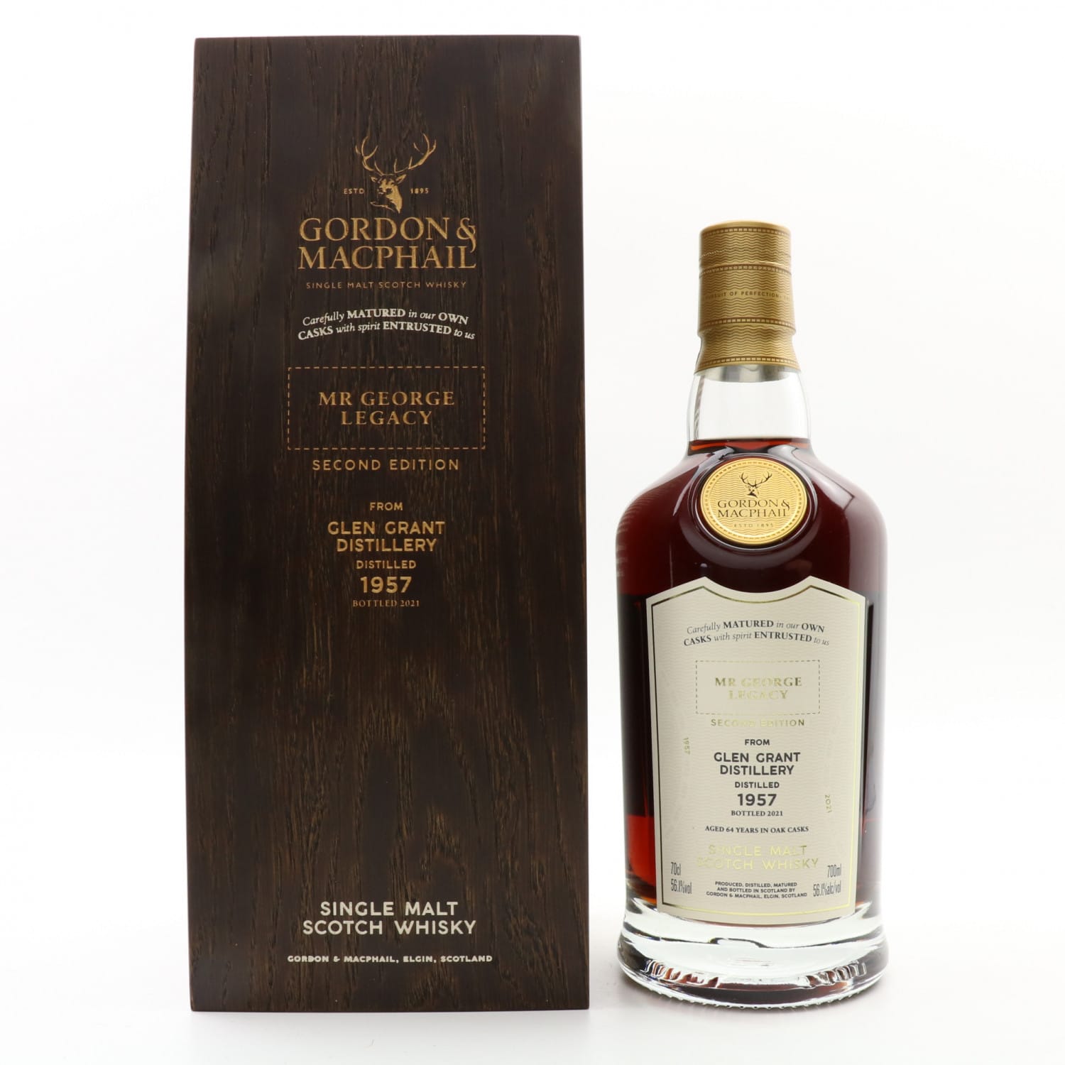 Glen Grant 1957 64 Year Old Mr Legacy Second Edition Gordon