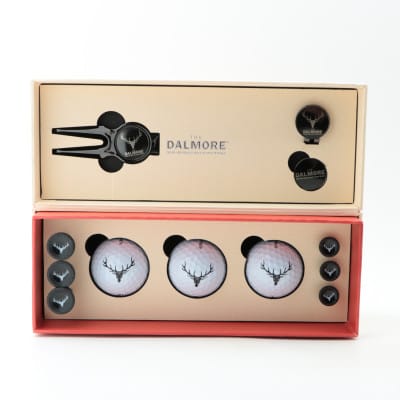Dalmore Golf Ball & Accessories Set whisky bottle