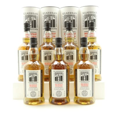 Kilkerran Heavily Peated Batch #1-7 7 x 70cl