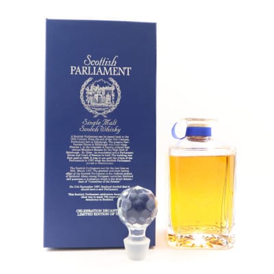 Scottish Parliament 1997 Celebration Glencairn Decanter