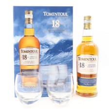 Tomintoul 18 With Glasses Gift Set
