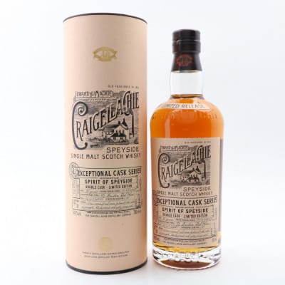 Craigellachie 2005 18 Year Old Exceptional Cask For Spirit Of Speyside