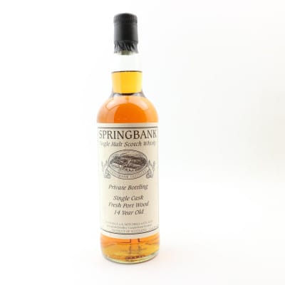Springbank 14 Year Old Fresh Port Wood Private Bottling