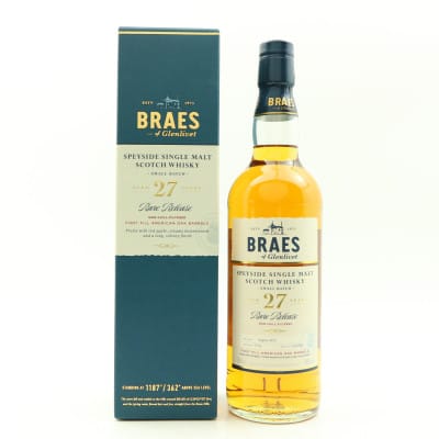 Braes Of Glenlivet 27 Year Old Rare Release