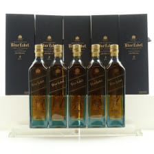 JOHNNIE WALKER BLUE LABEL CHINESE MYTHOLOGY COLLECTION  FORTUNE VISION INTEGRITY LUCK  WISDOM 5 X 75CL