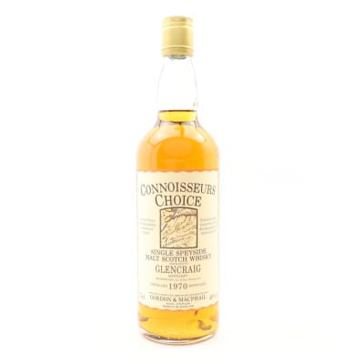 Glencraig 1970 Connoisseurs Choice 75cl