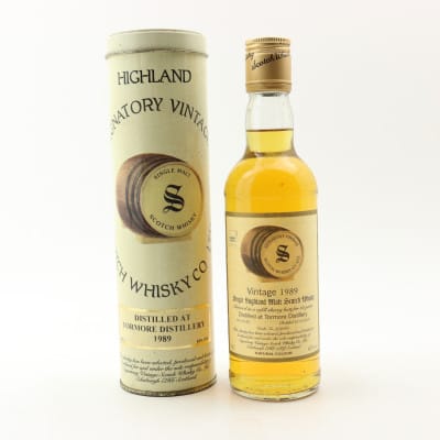 Tormore 1989 12 Year Old Signatory 35cl
