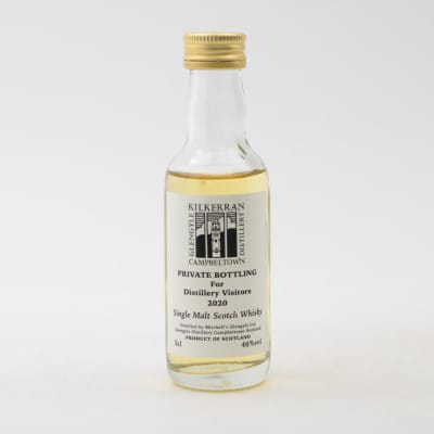 Kilkerran Private Bottling for Distillery Visitors 2020 Mini 5cl