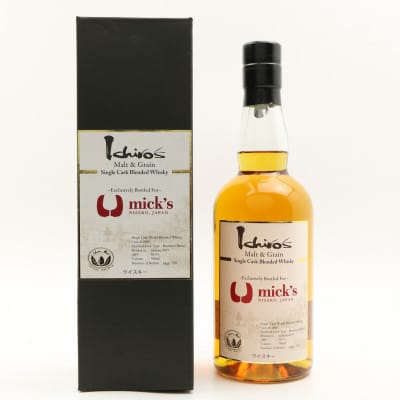 Ichiro's Malt & Grain Single Cask #4989 For Mick's - Chichibu Bottling