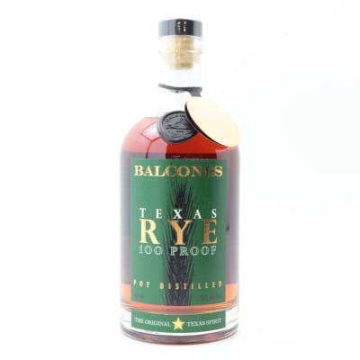 Balcones Texas Rye 100° Proof