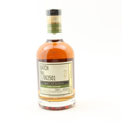 William Grant & Sons 25 Year Old Rare Cask Reserves Batch No 1/062501 35cl