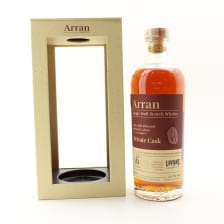 Arran 2005 16 Private Cask 45 For Luvians 150th Open Championship