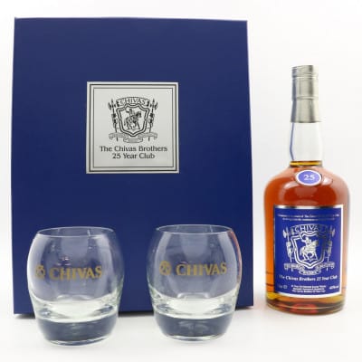 Chivas Regal The Chivas Brothers 25 Year Club 25 Year Old, 40% whisky bottle