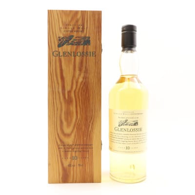 Flora & Fauna Glenlossie 10 Year Old In Wooden Box
