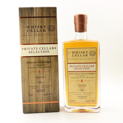 Linkwood Private Cellars Selection 12 Year Old, Wine Cask, Cask #9067, 2010, The Whisky Cellar, 54.9% whisky bottle