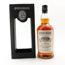Springbank 20 Port Cask The Malt Barns Dinner