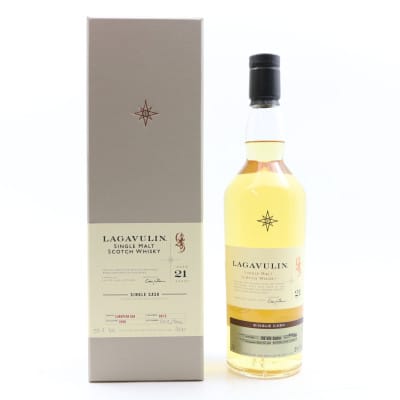 Lagavulin Cask Of Distinction 21 Year Old, European Oak Cask, Cask #616, 2020, 53.2% whisky bottle